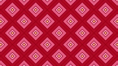 Renkli unsurlarla hareketli arka plan görüntüleri. Çiçekler. Eski model. Bayrak tarzı. Video kaydı. Şablon.