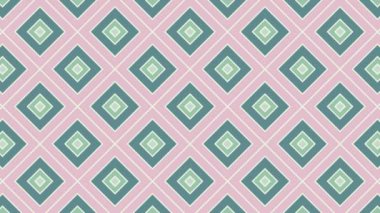 Renkli unsurlarla hareketli arka plan görüntüleri. Çiçekler. Eski model. Bayrak tarzı. Video kaydı. Şablon.