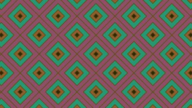 Renkli unsurlarla hareketli arka plan görüntüleri. Çiçekler. Eski model. Bayrak tarzı. Video kaydı. Şablon.