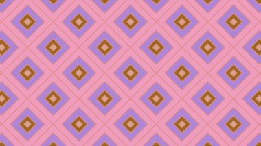 Renkli unsurlarla hareketli arka plan görüntüleri. Çiçekler. Eski model. Bayrak tarzı. Video kaydı. Şablon.