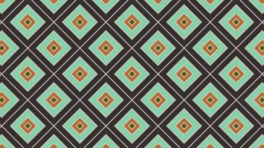 Renkli unsurlarla hareketli arka plan görüntüleri. Çiçekler. Eski model. Bayrak tarzı. Video kaydı. Şablon.