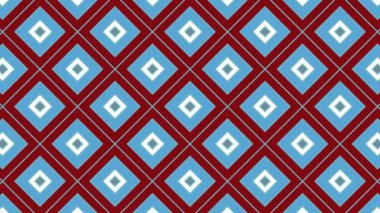 Renkli unsurlarla hareketli arka plan görüntüleri. Çiçekler. Eski model. Bayrak tarzı. Video kaydı. Şablon.