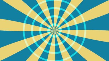 Renkli unsurlarla hareketli arka plan görüntüleri. Çiçekler. Eski model. Bayrak tarzı. Video kaydı. Şablon.