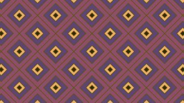 Renkli unsurlarla hareketli arka plan görüntüleri. Çiçekler. Eski model. Bayrak tarzı. Video kaydı. Şablon.