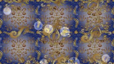 Renkli unsurlarla hareketli arka plan görüntüleri. Çiçekler. Eski model. Bayrak tarzı. Video kaydı. Şablon. Ekran koruyucular ya da reklamlar için karalama. Kusursuz. Döngü.