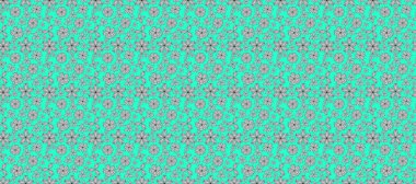 Raster filmi. Renkli arka planda beyaz karalamalı kusursuz desen.