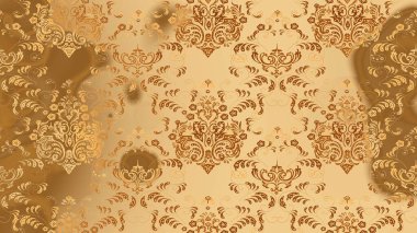 Çiçek deseni. Raster illüstrasyonu. Chichi 'nin kumaş kalıbını çiz. Renkli Bahar Teması eskiz kalıbı. Düz Çiçek Elementleri Tasarımı.