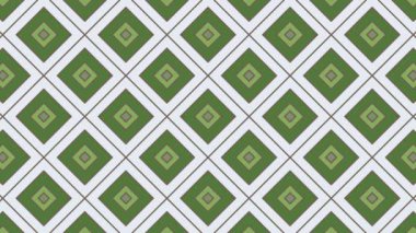 Renkli unsurlarla hareketli arka plan görüntüleri. Eski model. Bayrak tarzı. Video kaydı. Şablon. eşkenar dörtgen, kare.