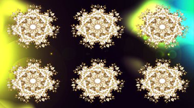 Raster Noel soyut renkli arka plan ve düşen kar tanesi. Kar tanesi arka planı. Raster illüstrasyonu.