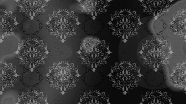 Küçük gri, siyah ve kahverengi çiçeklerle oldukça eski bir besin torbası deseni. Tekstil, kumaş, kapaklar, duvar kağıtları, baskı, naylon, yapıştırma, örgü, dekupaj için çiçeksiz arkaplan.