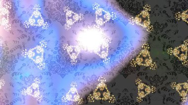 Renkli Bahar Teması eskiz kalıbı. Düz Çiçek Elementleri Tasarımı. Çocuk stili. Çiçekli çizim raster arkaplanı.