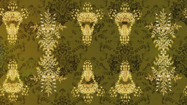 Renkli arka planda izole edilmiş kar tanelerinin düz tasarımı. Kar taneleri deseni. Kar taneleri arka planda. Kar tanesi süsleme deseni. Raster illüstrasyonu.