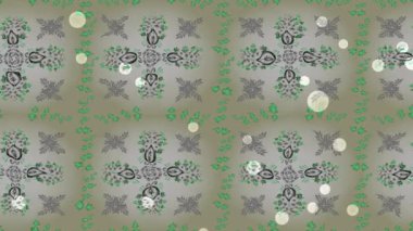 Renkli unsurlarla hareketli arka plan görüntüleri. Çiçekler. Eski model. Bayrak tarzı. Video kaydı. Şablon. Ekran koruyucular ya da reklamlar için karalama. Kusursuz. Döngü.