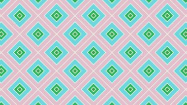 Renkli unsurlarla hareketli arka plan görüntüleri. Çiçekler. Eski model. Bayrak tarzı. Video kaydı. Şablon.