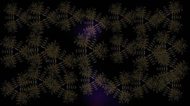 Kar tanesi süs desen. Snowflakes desen. Kar taneleri arka plan. Arka plan üzerinde izole soyut kar taneleri ile düz tasarım. Raster illüstrasyon.