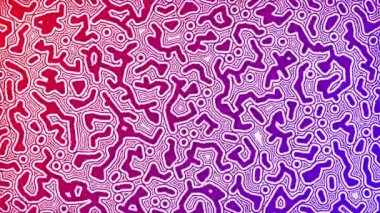 Renkli unsurlarla hareketli arka plan görüntüleri. Çiçekler. Eski model. Bayrak tarzı. Video kaydı. Şablon.