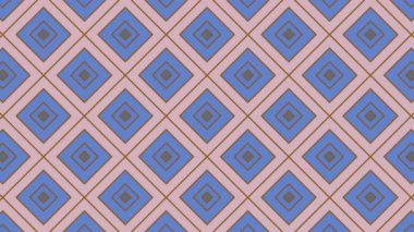 Renkli unsurlarla hareketli arka plan görüntüleri. Eski model. Bayrak tarzı. Video kaydı. Şablon. eşkenar dörtgen, kare.