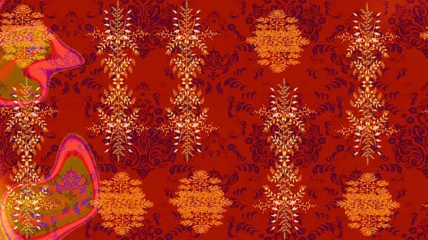 stock image Snowflakes design. Trendy stylized snowflakes and elements memphis cards. Retro style texture, winter elements. Modern abstract design poster, cover, card design in red, orange and purple colors.