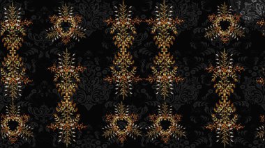 Siyah, gri ve kahverengi renkler üzerine şirin soyut kar tanesi raster tasarımı. Düz kar karalama ikonları, yılbaşı afişi için kar taneleri silueti, kartlar. Yeni yıl kar tanesi.