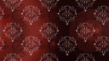 Renkli unsurlarla hareketli arka plan görüntüleri. Çiçekler. Eski model. Bayrak tarzı. Video kaydı. Şablon. Ekran koruyucular ya da reklamlar için karalama. Kusursuz. Döngü.