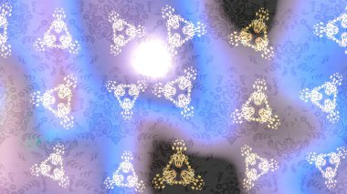 Sembol kışı, donmuş, Noel, yeni yıl tatili. Siluet kar tanecikleri izole edilmiş, mavi ve gri renkler. Raster skeci. Grafiksel element dekorasyonu. Kar Tanesi Mozaik ikonu. Düz tasarım.