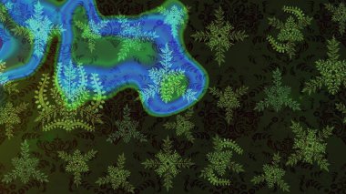 Kış arka plan. Raster Noel renkli arka plan ile düşen kar tanesi. Noel kar taneleri ile arka plan. Raster illüstrasyon.