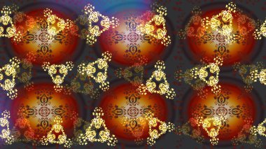 Kar Tanesi Mozaik ikonu. Siluet kar taneleri tabelası izole edilmiş kahverengi, gri ve kırmızı renkler. Düz dizayn. Sembol kışı, donmuş, Noel, yeni yıl tatili. Grafiksel element dekorasyonu. Raster illüstrasyonu.