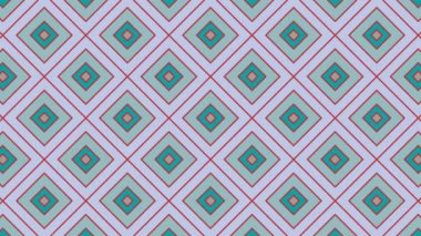 Renkli unsurlarla hareketli arka plan görüntüleri. Çiçekler. Eski model. Bayrak tarzı. Video kaydı. Şablon. Döngü. Kusursuz..