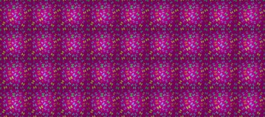 Renkli arkaplanda ilginç karalamalar olan kusursuz desen. Raster illüstrasyonu. Pano. Kelebekler.