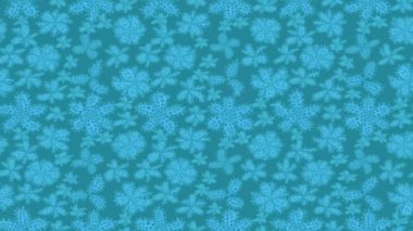 Renkli unsurlarla hareketli arka plan görüntüleri. Çiçekler. Eski model. Bayrak tarzı. Video kaydı. Şablon. Döngü. Kusursuz..