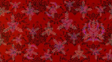 Chichi 'nin kumaş kalıbını çiz. Renkli Bahar Teması eskiz kalıbı. Düz Çiçek Elementleri Tasarımı. Çiçek deseni. Raster illüstrasyonu.