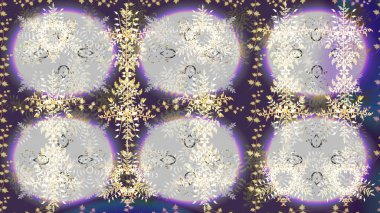 Muhteşem tasarım posteri, kapak resmi, kart tasarımı nötr, gri ve mor renkler. Kar taneleri tasarımı. Retro tarzı doku, soyut kış elementleri. Moda olmuş kar taneleri ve elementler Memphis kartları.