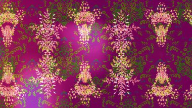 Raster illüstrasyonu. Raster Noel soyut renkli arka plan ve tatlı kar tanesi. Kış soyut geçmişi. Kar taneli Noel arkaplanı.