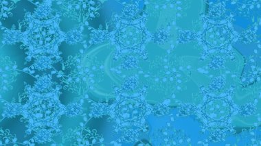 Çiçekle kusursuz desen. Mavi renkli çiçekler. Renkli Bahar Temalı Kusursuz Arkaplan. Düz Çiçek Elementleri Tasarımı.