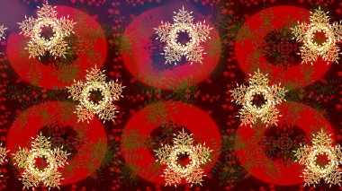 Desen snowflakes.raster Noel soyut renkli arka plan ile düşen kar tanesi. Raster illüstrasyon.