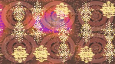 Düz renkli arka plan üzerinde izole kar taneleri tasarımı. Kar tanesi süs desen. Kar taneleri arka plan. Snowflakes desen. Raster illüstrasyon.