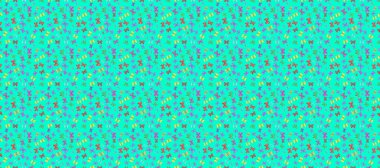 Pano. Raster illüstrasyonu. Renkli arkaplanda ilginç karalamalar olan kusursuz desen. Kelebekler.