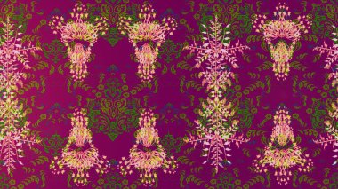 Beautiful watercolor Bouquet of summer flowers sketch pattern. Nice fabric pattern.