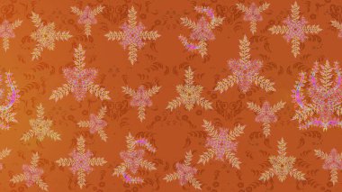 Moda baskıları için zarif bir şablon. Çiçekli bahar çiçekleri. Küçük çiçekte güzel bir desen. Küçük renkli çiçekler. Motley illüstrasyonu. Çizim.