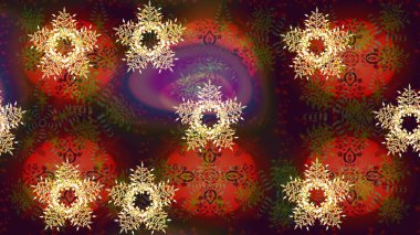 Raster güzel kar taneleri renkli arka plan üzerinde. Kar tanesi simgesi, izole. Raster resim. Düz tasarım.