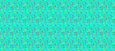 Pano. Raster illüstrasyonu. Renkli arkaplanda ilginç karalamalar olan kusursuz desen. Kelebekler.