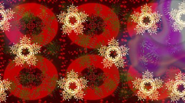 Stilize Çiçekler. Tekstil için Lacy Fashion Print. Mandalas 'ın dekoratif dokusu. Folk Style. Kumaş veya Duvar Kağıdı Tasarımı. Lace Snowflakes 'in etnik kökü. Raster illüstrasyonu.