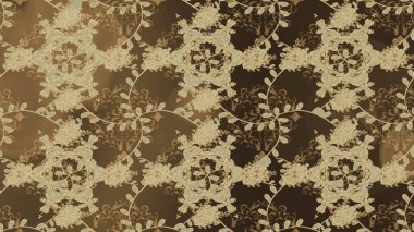 Küçük ölçekli çiçek basit şirin desende. Üretim, duvar kağıdı, baskı, hediye paketi ve scrapbooking Tekstil veya kitap için çiçek sorunsuz arka plan kapsar. Raster illüstrasyon.