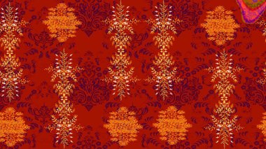 Kar tanesi süsleme deseni. Kar taneleri arka planda. Renkli arka planda izole edilmiş kar tanelerinin düz tasarımı. Kar taneleri deseni. Raster illüstrasyonu.