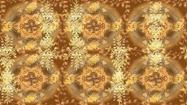 Raster illüstrasyonu. Kar taneli desen. Raster Noel soyut renkli arkaplan ve düşen kar tanesi..