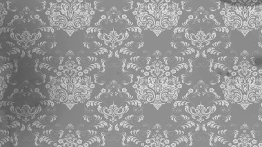 Şirin çiçekler. Çizgi çizimi kalıbı. Raster Moda kumaş deseni.