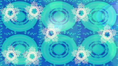 Mandalas 'ın dekoratif dokusu. Kumaş veya Duvar Kağıdı Tasarımı. Folk Style. Lace Snowflakes 'in etnik kökü. Tekstil için Lacy Fashion Print. Stilize Çiçekler. Raster illüstrasyonu.