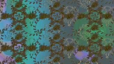 Kusursuz etnik tasarım. Çiçekleri, deniz kabukları, mandalaları ve suluboya efektleriyle donanma geçmişi. Yatak çarşafları, ceket, paket tasarımı, kumaş ve moda kavramları için tekstil baskısı.