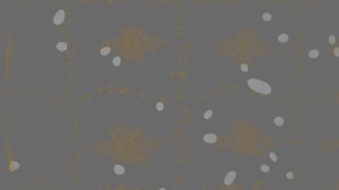 Renkli unsurlarla hareketli arka plan görüntüleri. Çiçekler. Eski model. Bayrak tarzı. Video kaydı. Şablon. Döngü. Kusursuz..