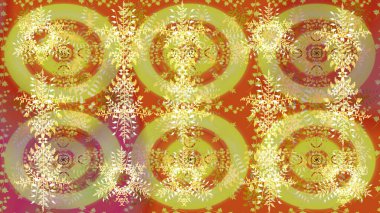 Desen, çizim, çiçek sınırı. Çiçek çelengi. Güzel, parlak, pürüzsüz kumaş, tuval. Kıvırcık, parlak örgü. Eski moda arka plan. Raster illüstrasyonu.